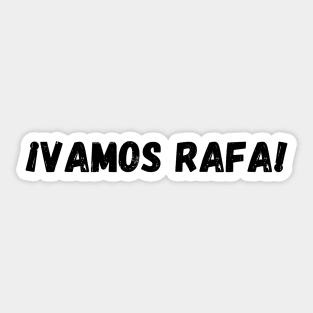 vamos rafa Sticker